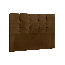 RESPALDAR EMBAIXATRIZ HELANCA MARRON (2,5 PLAZAS)	