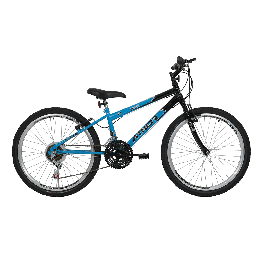 BICICLETA ARO 24 MTB 18/M  MASCULINA AZUL