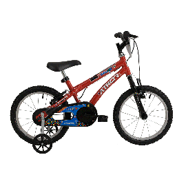 BICICLETA ARO 16 BABY BOY MASCULINA VERMELHA