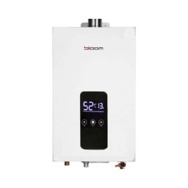 Calefón Bloom Tiro Forzado 12Lts Gn C/Kit De Chimenea