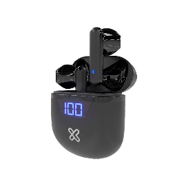 Audífono Touchbuds negro - Klip Xtreme
