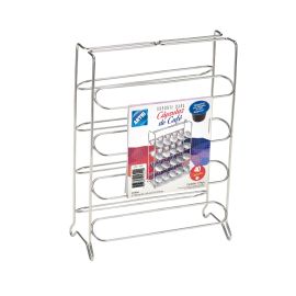 Soporte para capsulas de café color metal