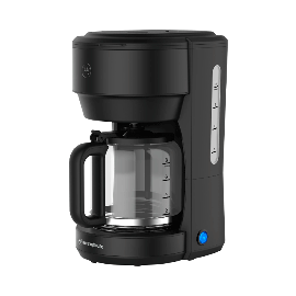 Cafetera WW – 10 a 12 tazas - Negro