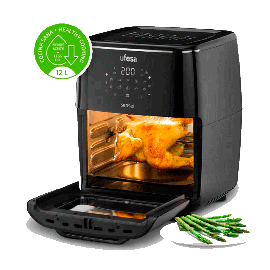Freidora sin aceite Ufesa 12 Lts 1700 W digital 10 programas - SENSEI