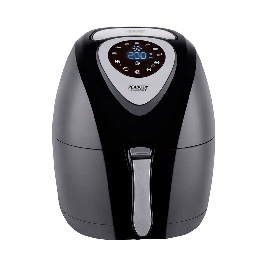 Freidora eléctrica digital - Negra - Display Led - 3,2 Lts. 1,400 W - Peabody