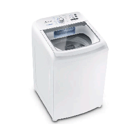 Lavadora Electrolux blanca de 17 Kg agua fría/caliente