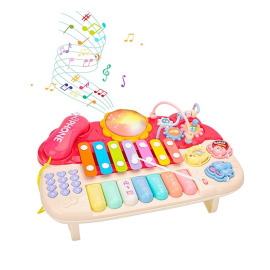 Piano para bebe c/luz/musica