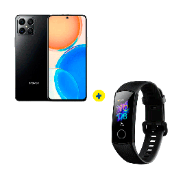 Combo Celular HONOR X8 + Smartwatch HONOR Band 5