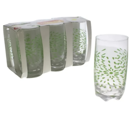 Set de vasos  / 6 pzas 12oz