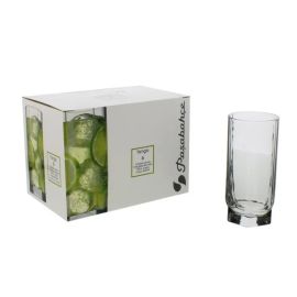 VASO DE VIDRIO TANGO, SET DE 6 PIEZAS/ 290CC