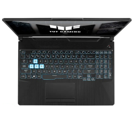 Notebook Asus FX506HF-HN014W / Core I5-11400H/ Ram8Gb / SDD 512Gb / 15. PULG. FHD / W11 / Negro grafito