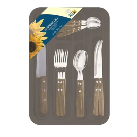 Juego para asado 26 piezas simonaggio cucina mia
