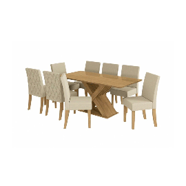 Juego de comedor graviola -  8 sillas