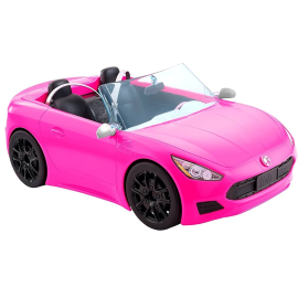 Barbie Vehículo convertible color rosa / Mattel