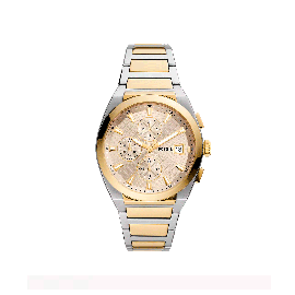 Reloj Everett - Cronógrafo De Acero Inoxidable - Fossil