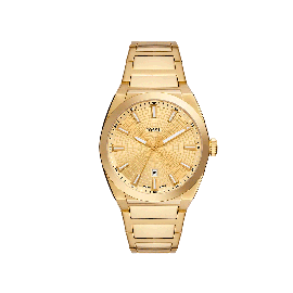 Reloj Everett - Acero Inoxidable Tono Dorado - Fossil