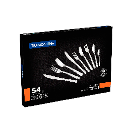 Juego de Cubiertos Tramontina Cutelaria de 54 piezas Buzios
