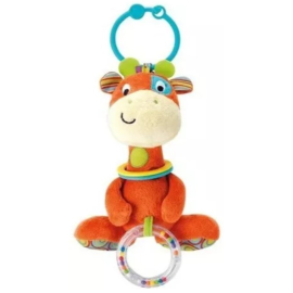 Sonajero suave espiral jirafa / winfun