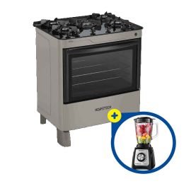 Combo Cocina Hometech 5H + Licuadora Mondial 1400 W