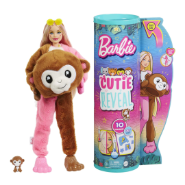 Muñeca barbie cutie reveal jungla / Mattel