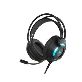 Auriculares gamer huavi FH100 Color Negro