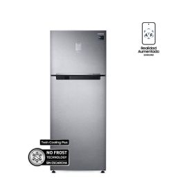 REFRIGERADOR SAMSUNG 430LTS RT43K6231SL/ZS SILVER C/Twin Cooling Plus