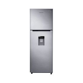 Refrigerador 334 Ltrs. HOMETECH Inox, 2 Puertas, No Frost con dispenser
