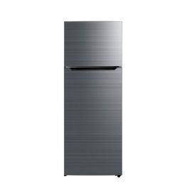  Refrigerador 338L Hometech Silver, 2 Puertas, Ice Maker