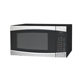 Microondas Hometech 43 litros negro con grill