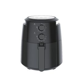 Freidora HOMETECH de 3.5 Lts. con 1500W/color negro