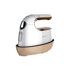 Plancha a vapor HOMETECH - 1000w blanca con base antideslizante