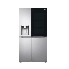 REFRIGERADOR LG 637 LTS LS66SXSC SILVER INVERTER C/DISPENSER + Instaview™ Door in Door™