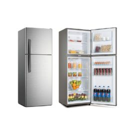 Refrigerador 196 Ltrs Hometech Inox, No Frost, Twist Ice Maker