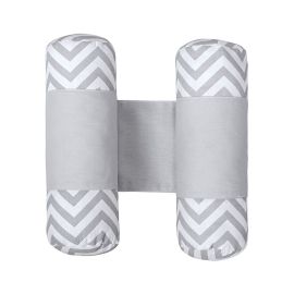 SEGURO P/BEBÉ ESTAMPADO CHEVRON GRIS 