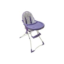 SILLA DE  COMER PARA BEBÉ MORADA