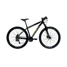 BICICLETA ARO 29 ULTIMATE 24V ATR PTA/AMARILLO BRILLANTE