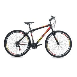 Bicicleta Free Action Aro 29 color Negro  con Rojo y Amarillo 