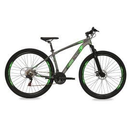 Bicicleta Free Action Aro 29 color Grafito con Verde Neon 