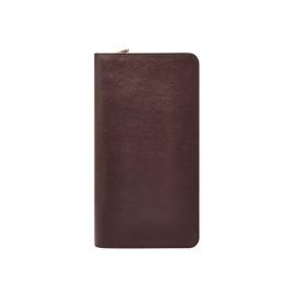 Billetera para Caballero Multizip Passport Dark Brown COD MLG0334201