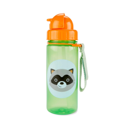 Botella con bombilla mapache zoo Skip Hop