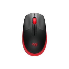 MOUSE LOGITECH INALAMBRICO M190 COLOR ROJO