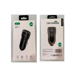 ADAPTADOR DE CORRIENTE PARA AUTO 2,4A (DOBLE) APPACS CO9