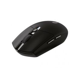 MOUSE LOGITECH G305 LIGHTSPEED INALÁMBRICO PARA JUEGOS COLOR NEGRO
