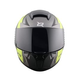 Casco para moto Xsports M66 Sun Visor Ioniks gris amarilo 