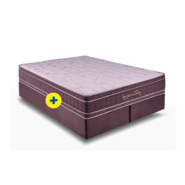 Combo Colchón Invierno Verano 2.5 plazas + Somier 2.5 plazas