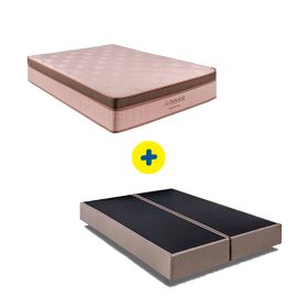 COMBO COLCHÓN ALESSA  + SOMMIER ALESSA 2.5 PLAZAS