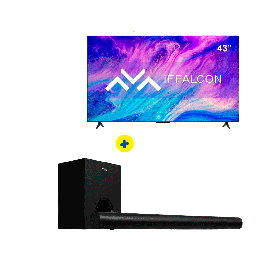 Combo Tv – Iffalcon - 43” - Google Tv + Home Theater TCL S522w