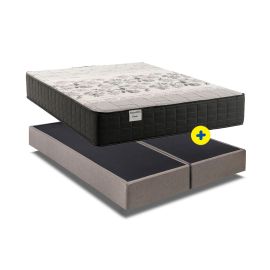 Combo 2.5 Plazas Colchón Classic + Somier Lino Beige