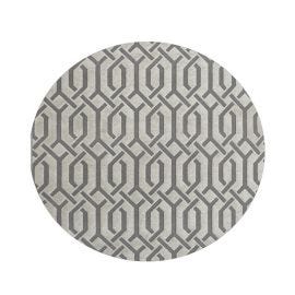 ALFOMBRA CHEVRON REDONDA MINERLO 1.40