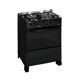 Cocina Lemyr 5H en color negro caribe C/G